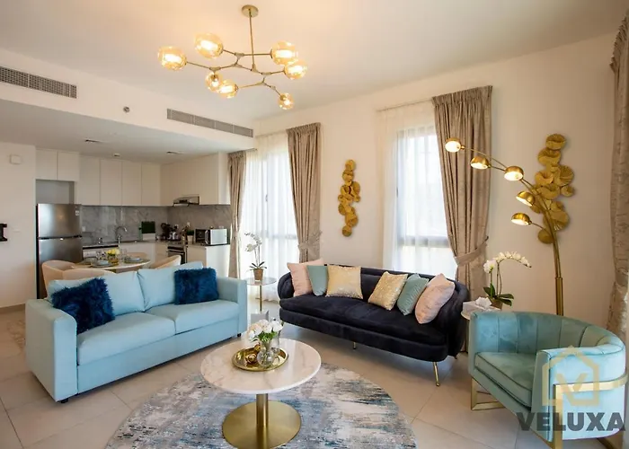 Veluxa - Luxury And Bright 1 Bedroom Apartment, Burj View!
